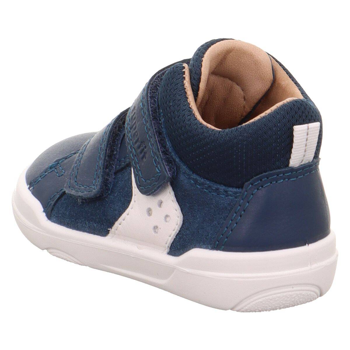 Superfit čevelj nizek SUPERFREE 1-000543-8020 barefoot F blau/weiß 22