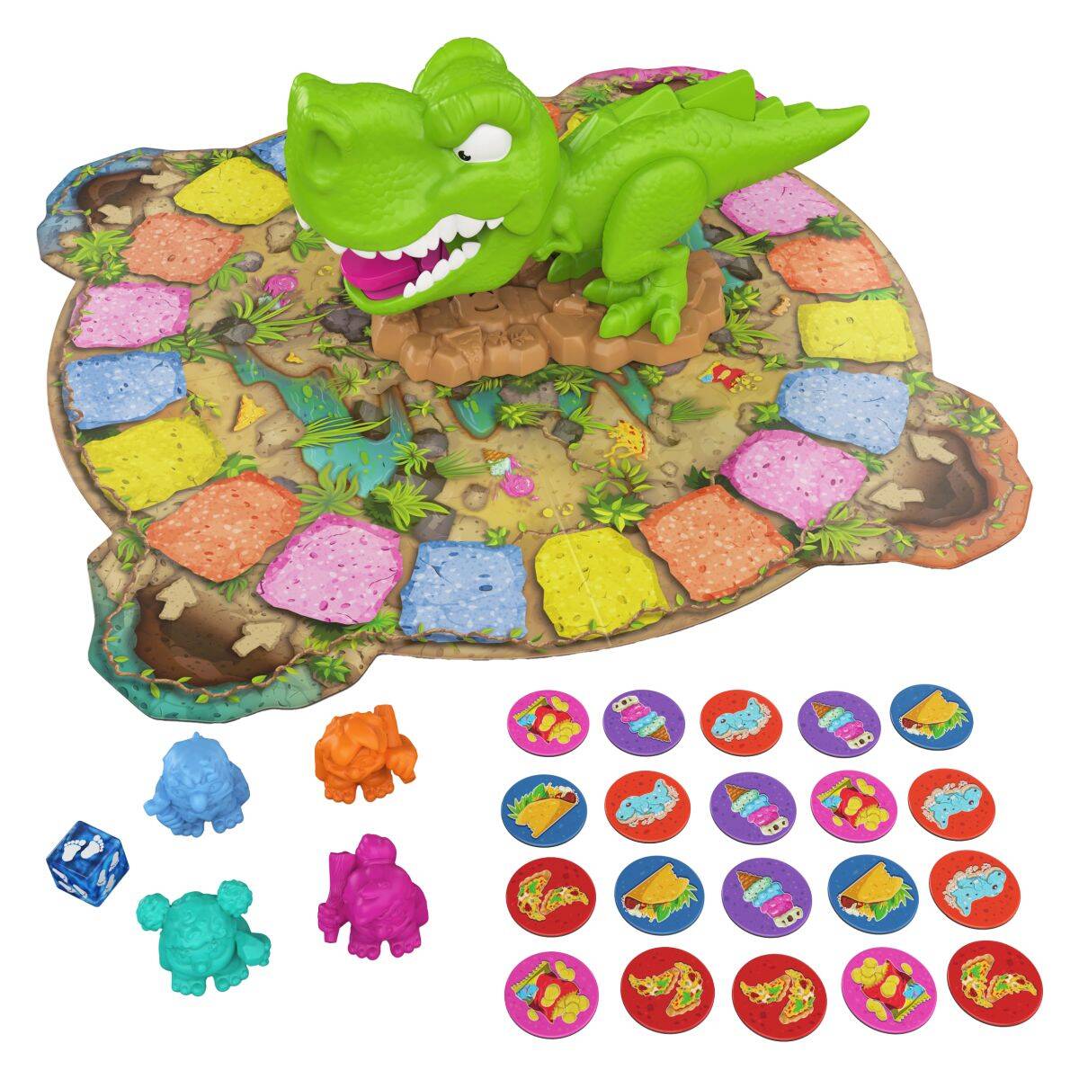 Spin Master družabna iga Snack o saurus-dinozaver 02847