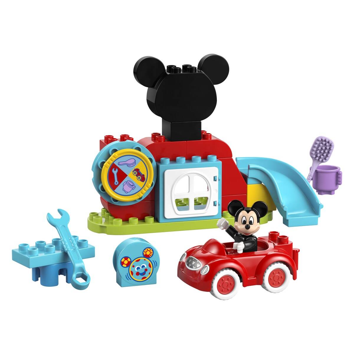 Lego® Duplo® 10454 Klubska hiša in avto Miki Miške