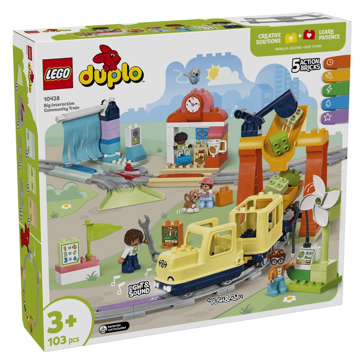LEGO® DUPLO® 10428 Veliki interaktivni gradski vlak