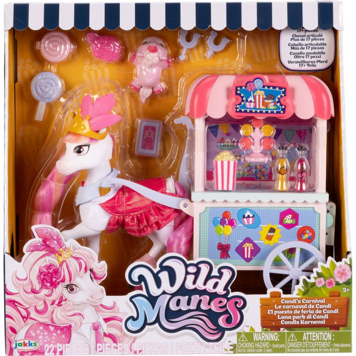 Jakks Pacific figura Wild Manes Candijin sladkorni karneval