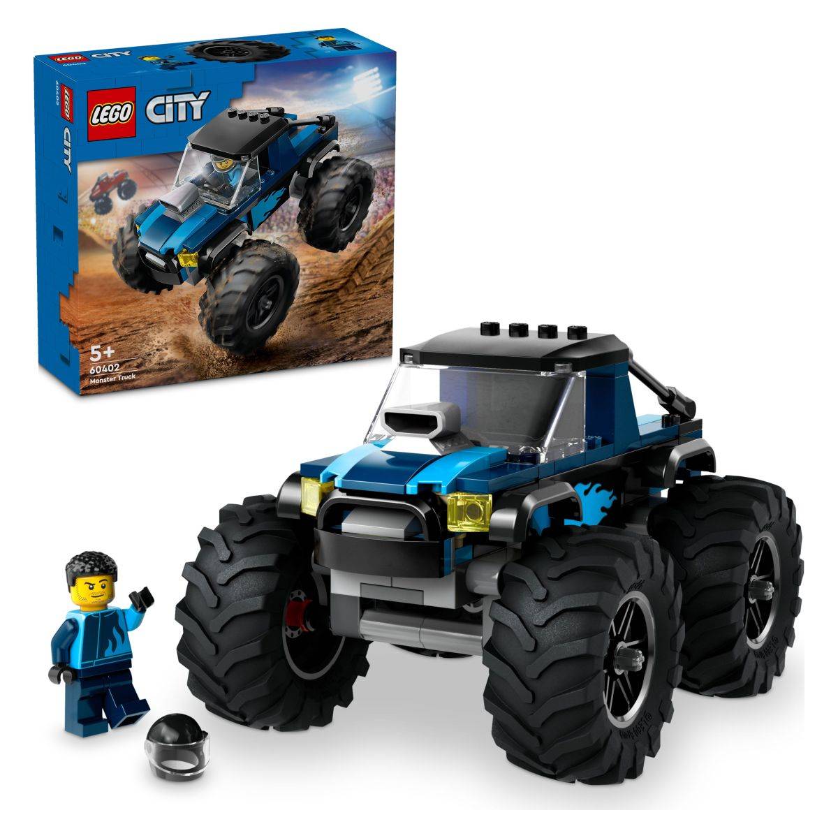 Lego® City 60402 Modri pošastni tovornjak