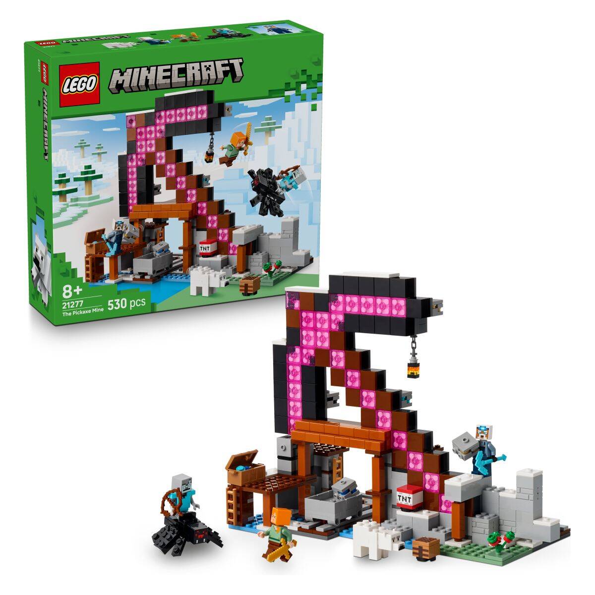 LEGO® MINECRAFT® 21277 Rudnik s pijukom