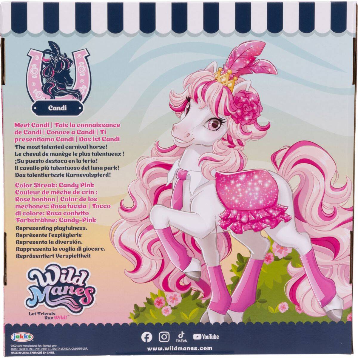 Jakks Pacific figura Wild Manes Candijin sladkorni karneval