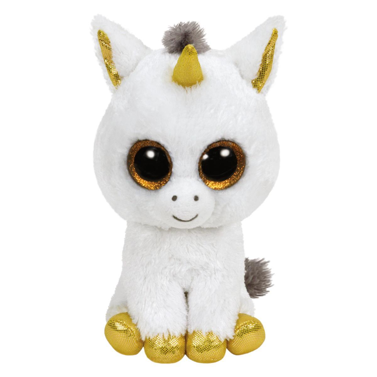 TY Beanie Boos Pegasus - bijeli jednorog 15 cm