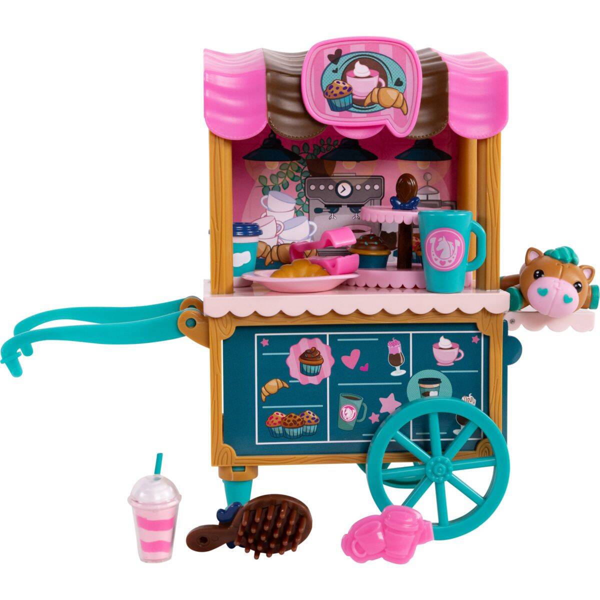 Jakks Pacific figura Wild Manes  Cocoa-in konj in pekarna s kočijo