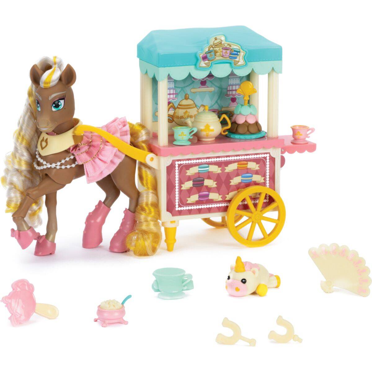 Jakks Pacific figura Wild Manes Cheriejina čajanka in kočijo