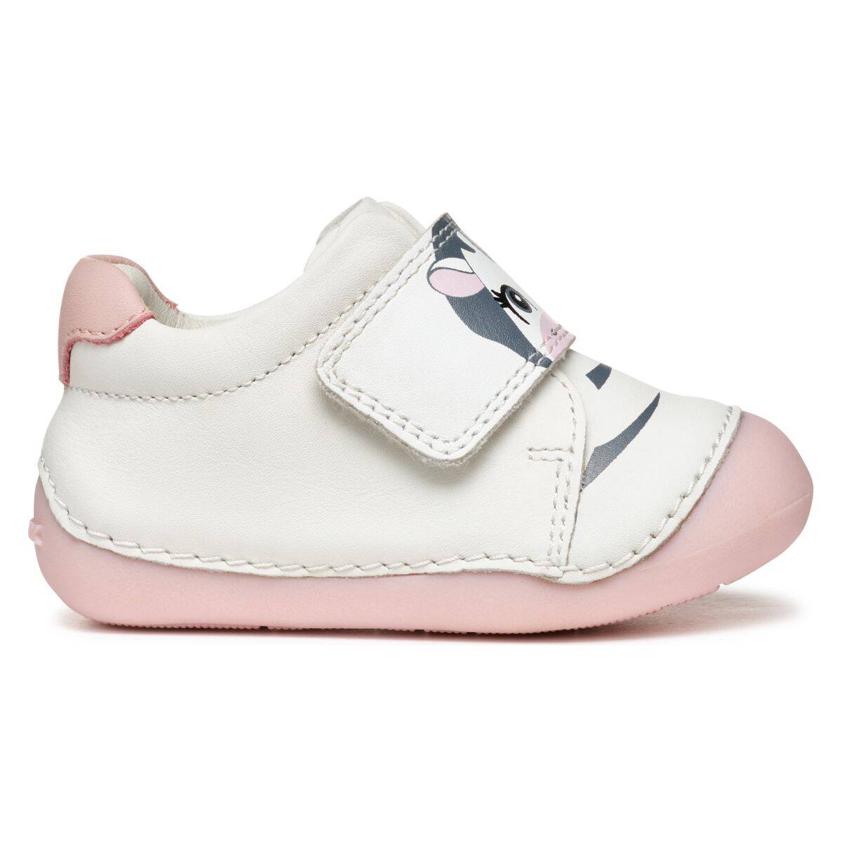 Geox čevelj nizek B3540B B TUTIM G. B C0674 00085 D white/rose 21