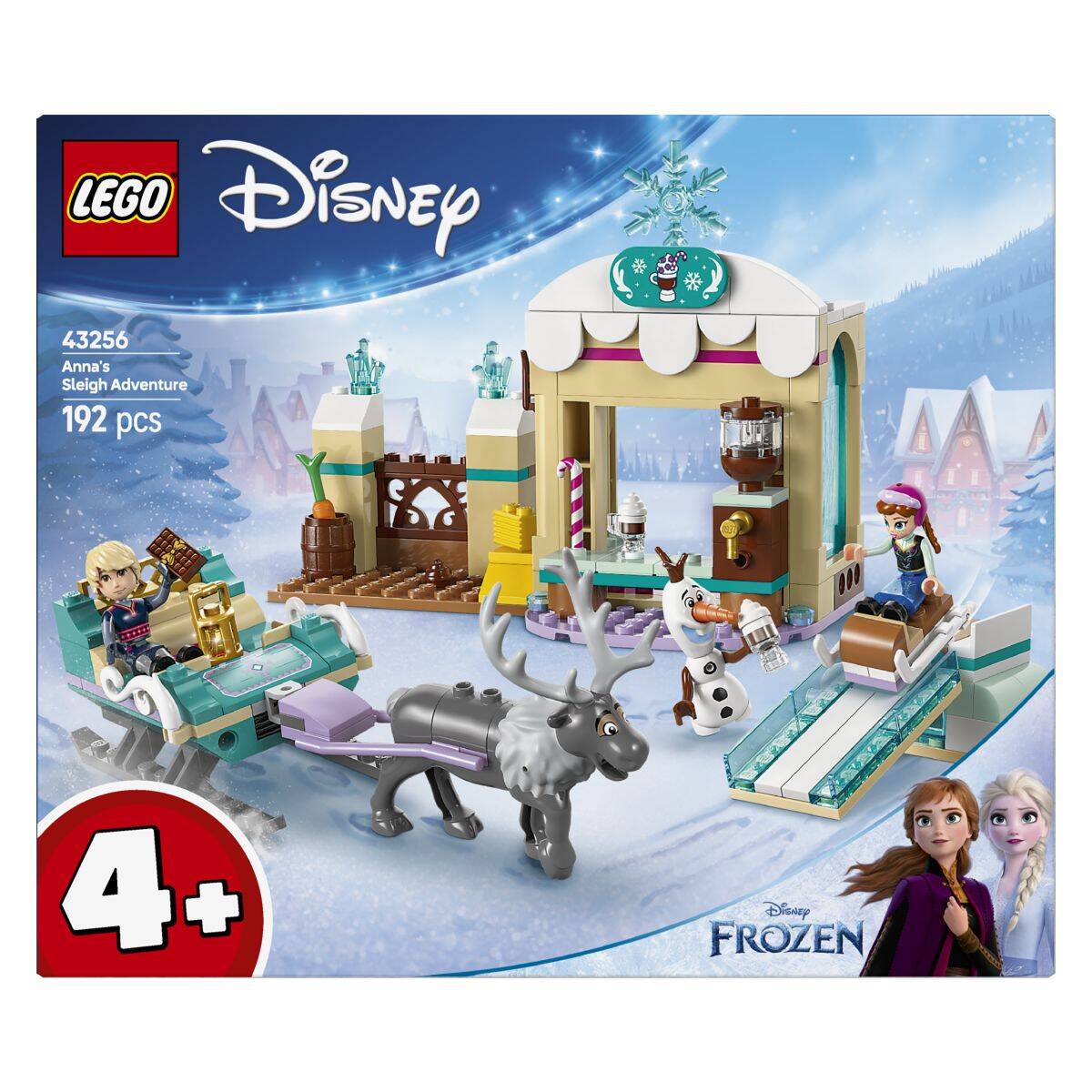 Lego® Disney Princess™ 43256 Anina dogodivščina s sanmi
