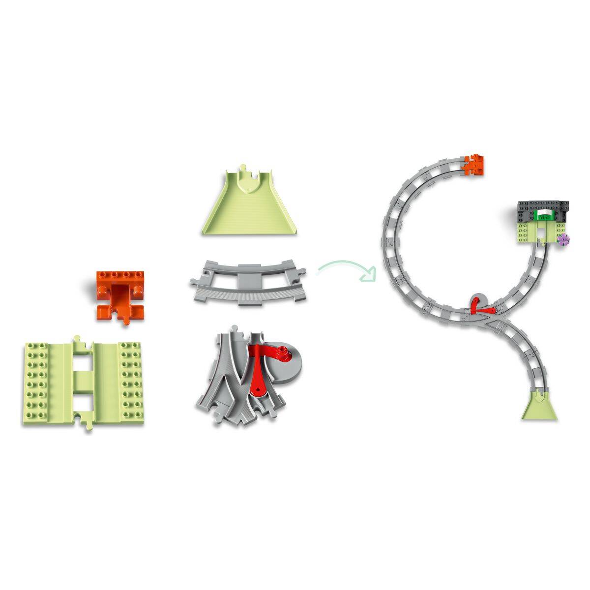 LEGO® DUPLO® 10425 Proširenja: željeznički tunel i tračnice