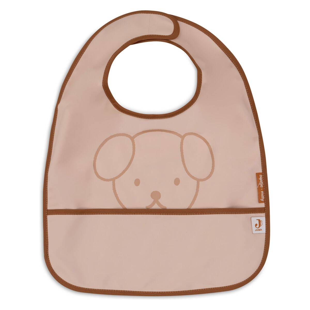 Jollein slinček nepremočljivi 2/1 Miffy Peekaboo wild rose