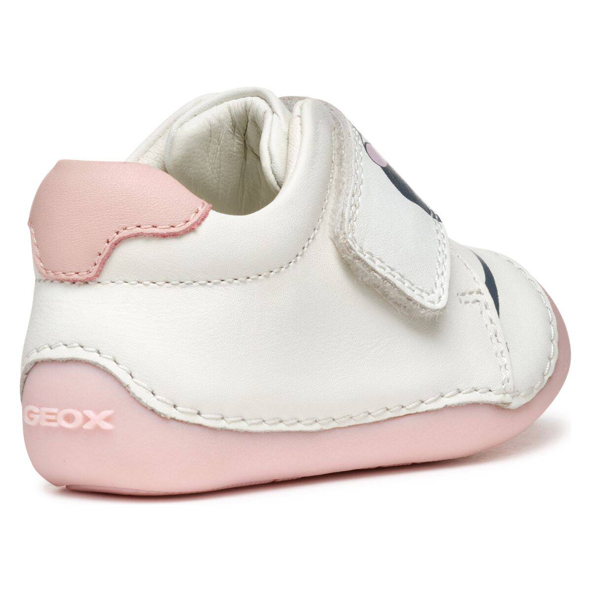 Geox čevelj nizek B3540B B TUTIM G. B C0674 00085 D white/rose 21