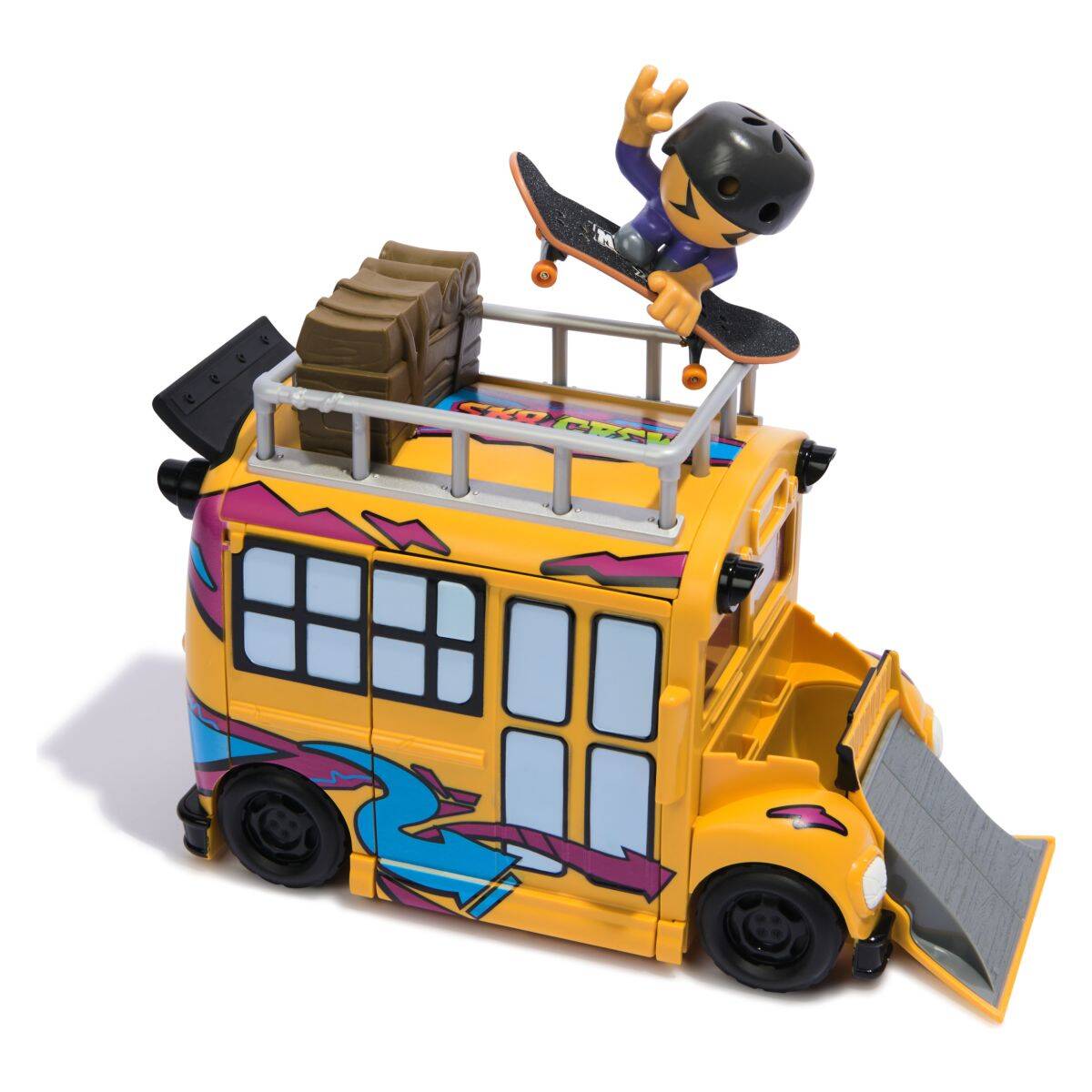 TECH DECK skejt + set za igru bus