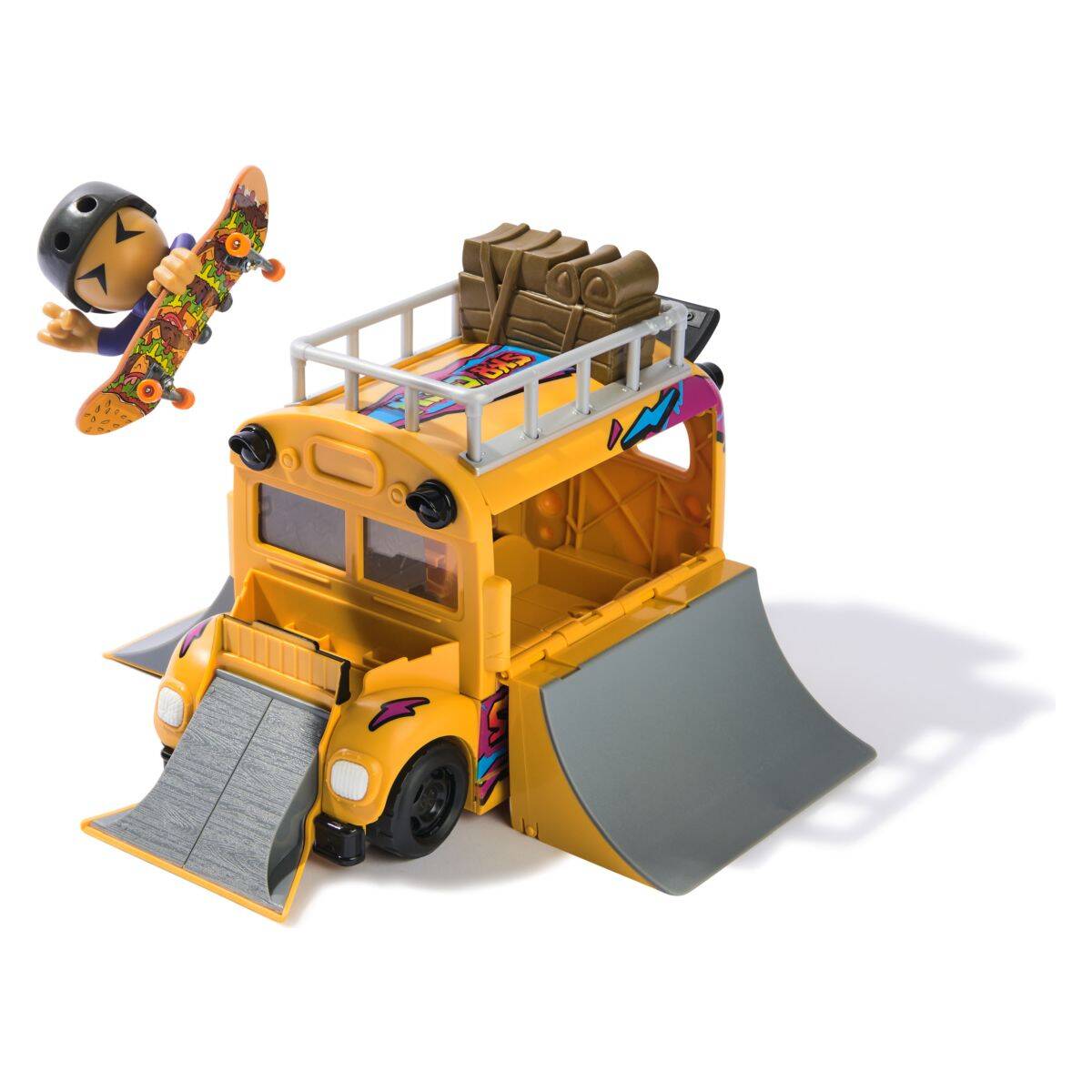 TECH DECK skejt + set za igru bus