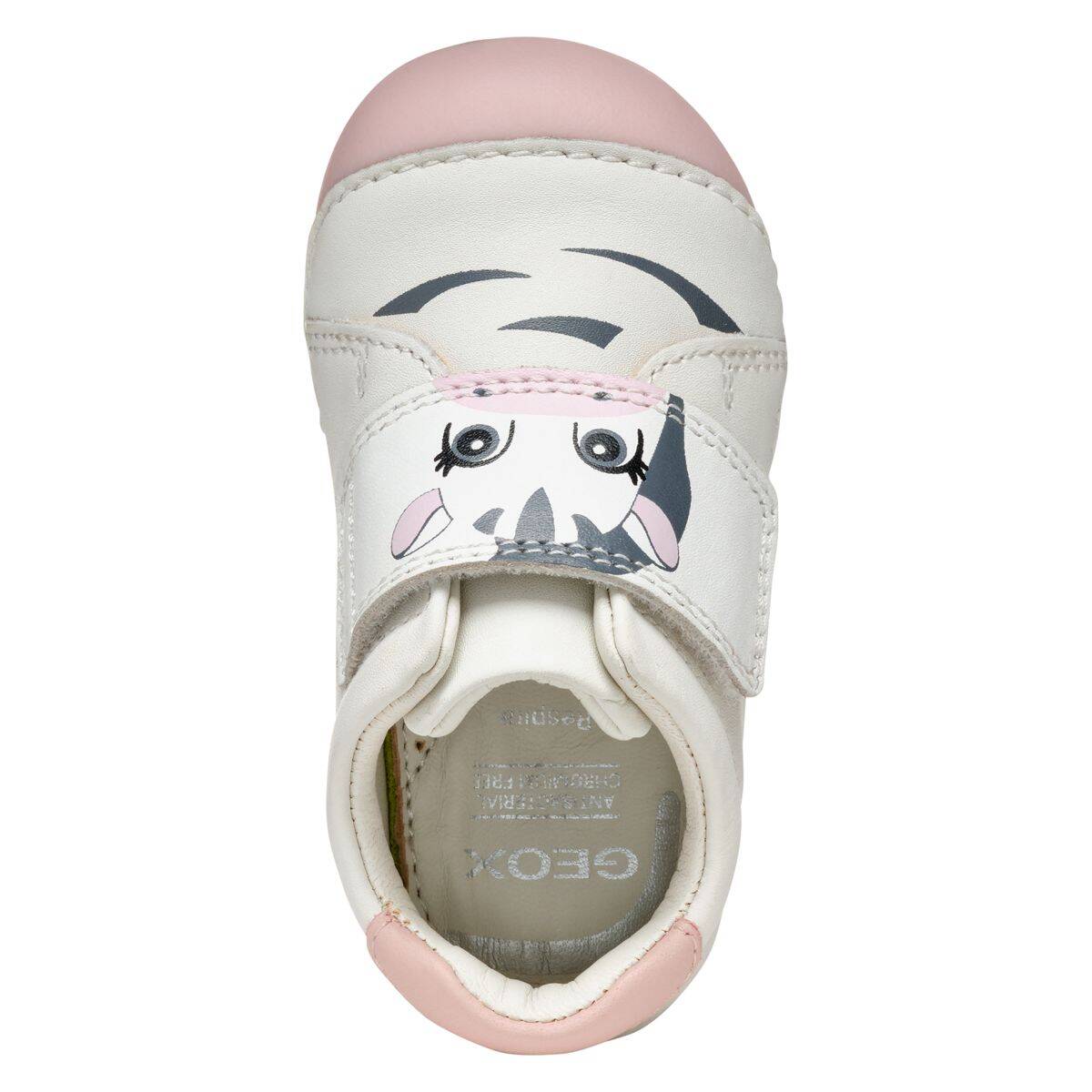 Geox čevelj nizek B3540B B TUTIM G. B C0674 00085 D white/rose 22