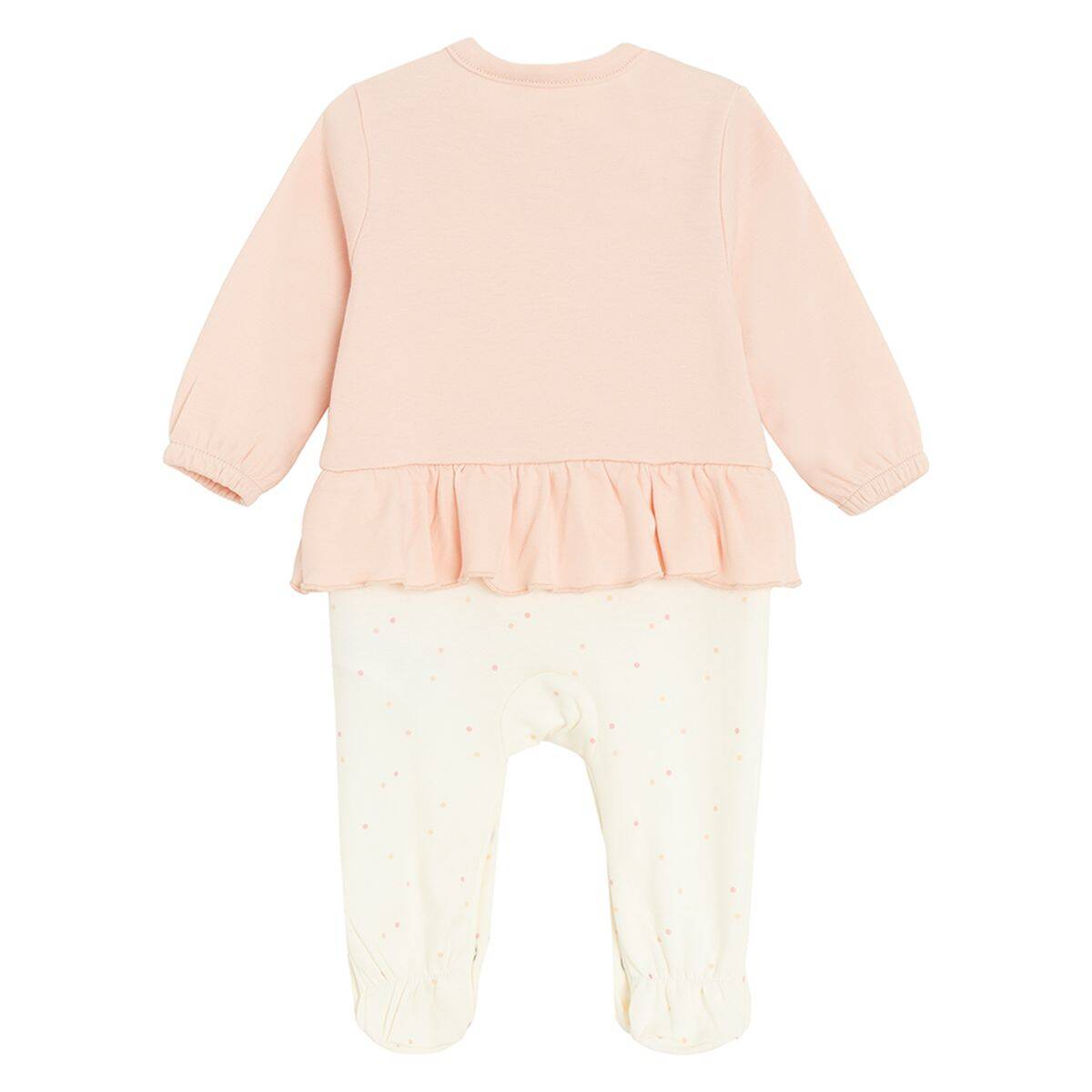 Cool Club pajac z rokavi DR DH CCG3000274 D bež 74