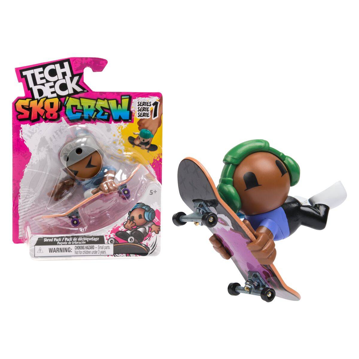 Tech Deck rolka set  sort 03464