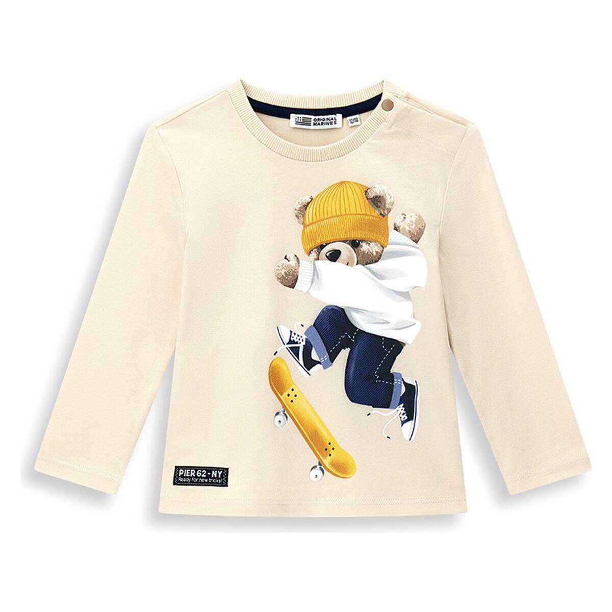 Original Marines majica DR DFA0685NM F Bež 80