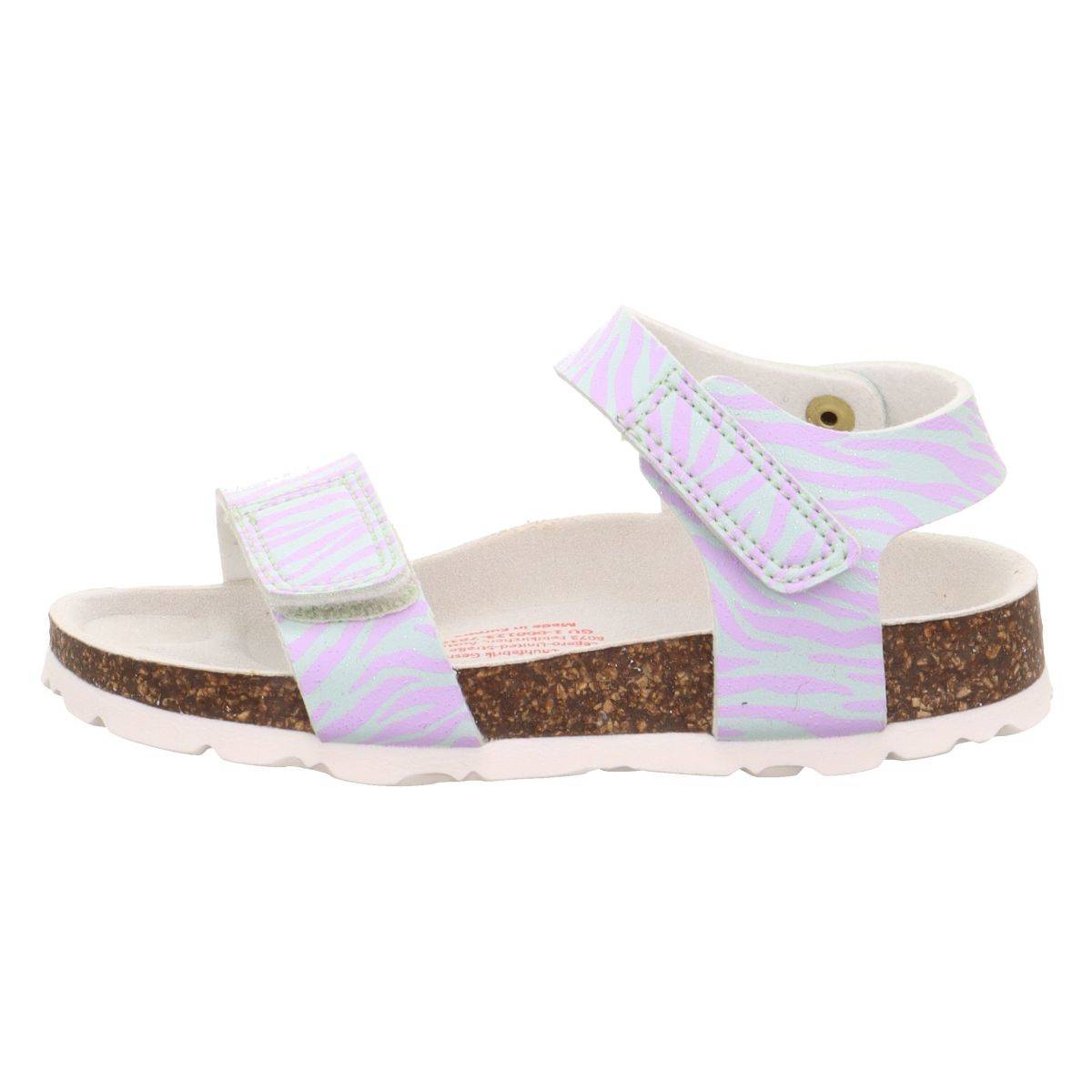 Superfit sandal FUSSBETTPANTOFFEL 1-000123-7510 D hellgrun/rosa 25