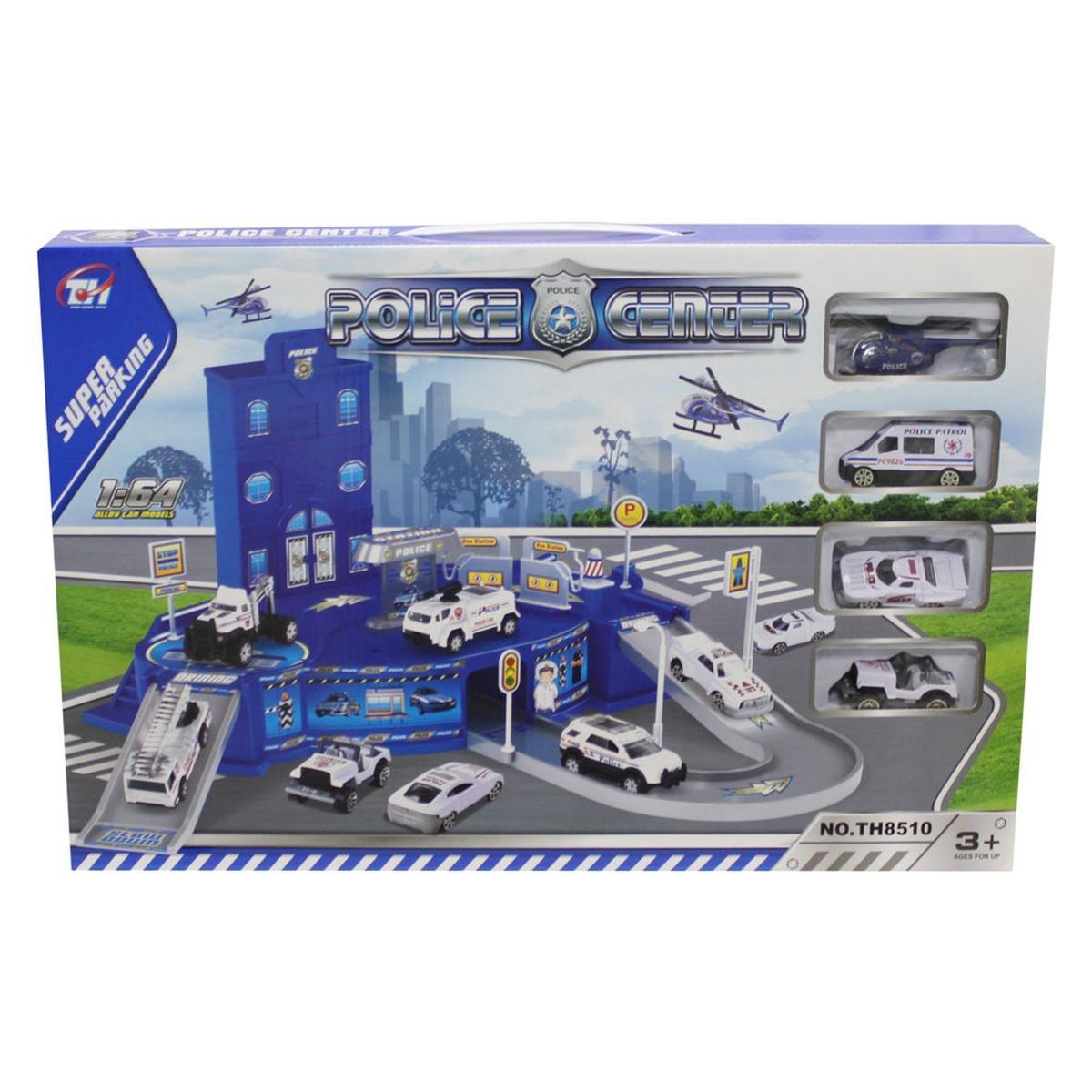 UNIKA policijska stanica velika + 4 vozila 912248