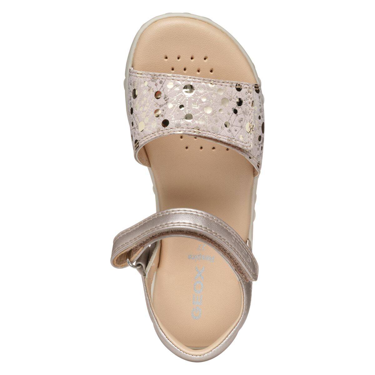 Geox sandal J028ZA J S.HAITI G.A C8W2U 007NF D lt rose/platinum 29