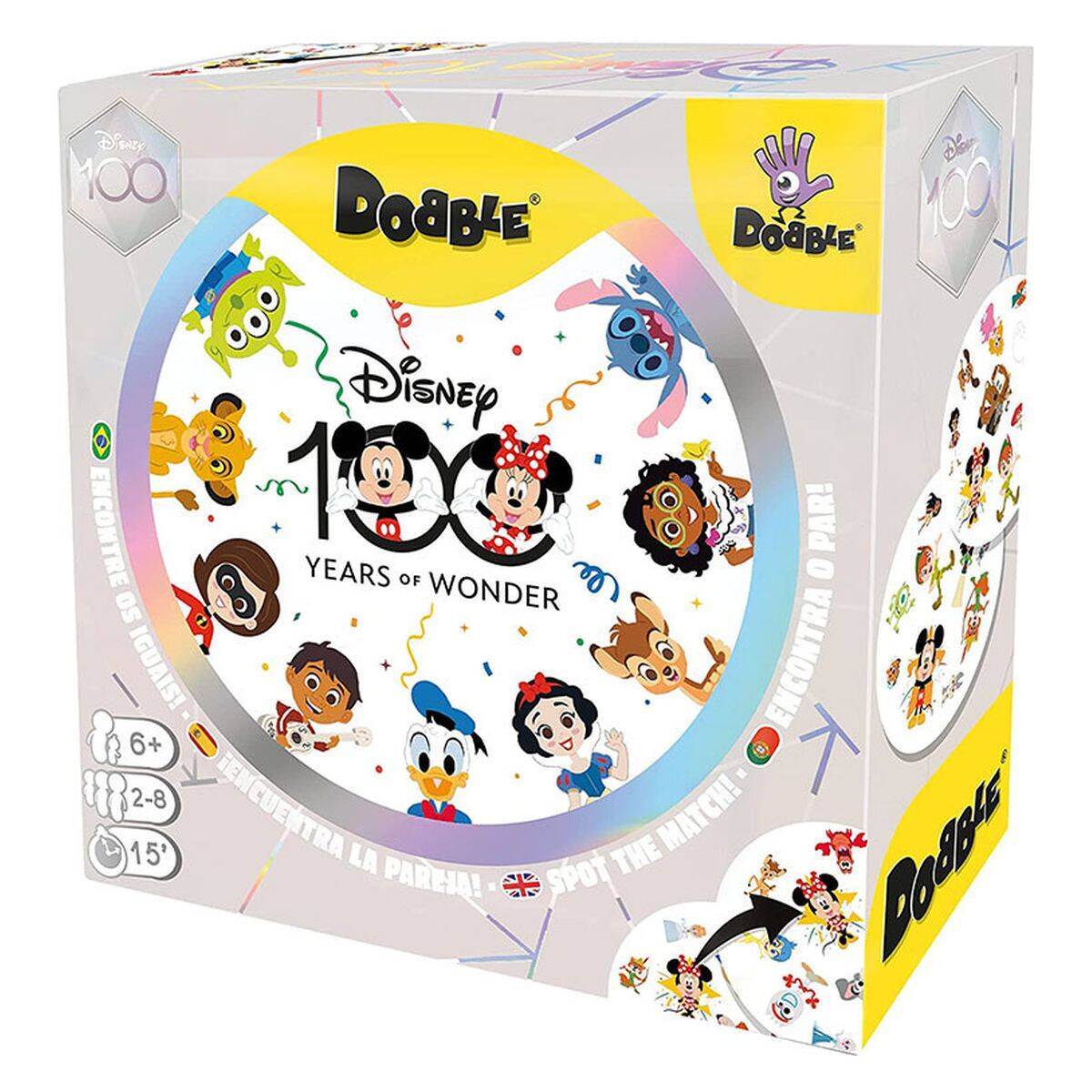 Asmodee družabna igra Dobble Disney 100 let
