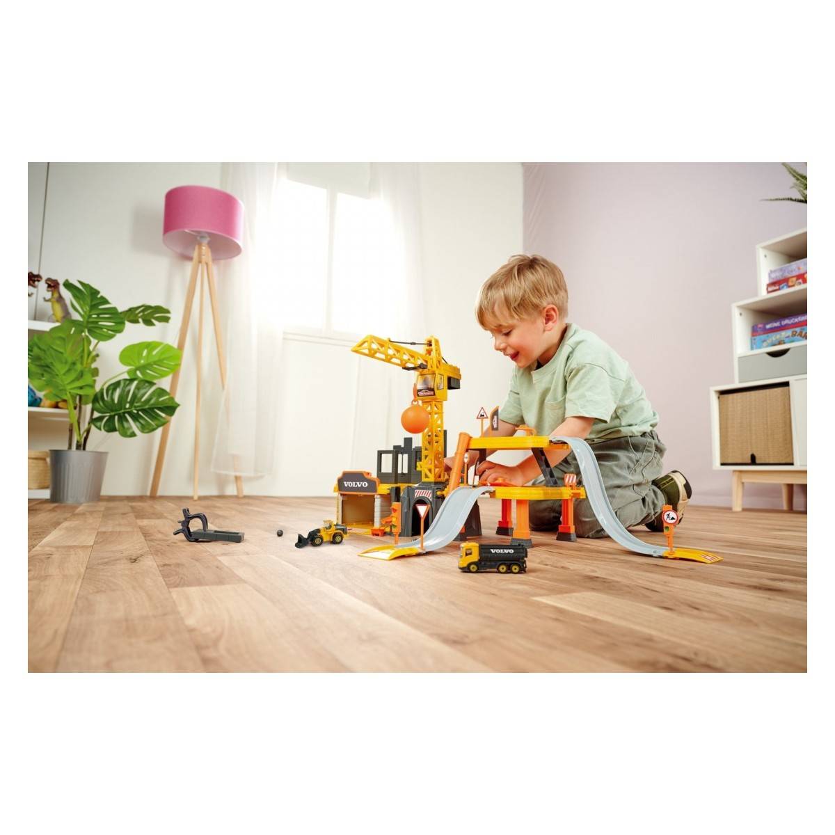 MAJORETTE set Construction + 5 Volvo vozila 212050032