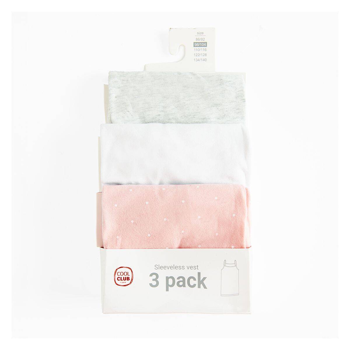 Cool Club spodnja majica 3 kosi BR CUG3111690-00 D Večbarvno 110/116