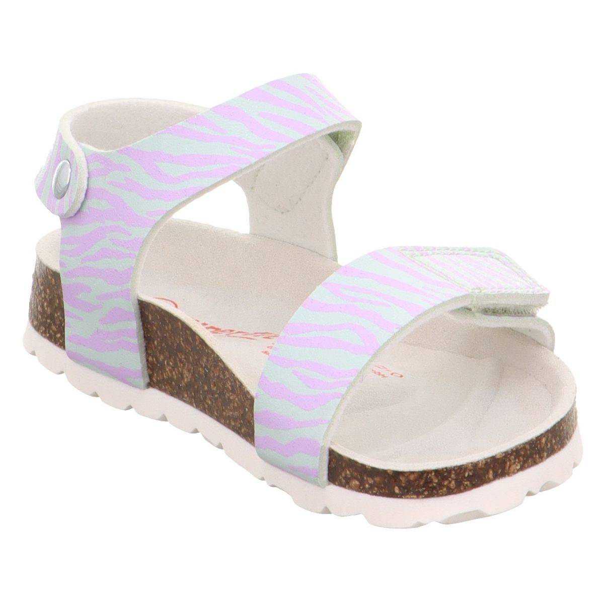 Superfit sandal FUSSBETTPANTOFFEL 1-000123-7510 D hellgrun/rosa 27