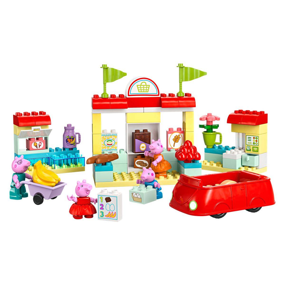 LEGO® DUPLO® 10434 Peppa Praščić u supermarketu