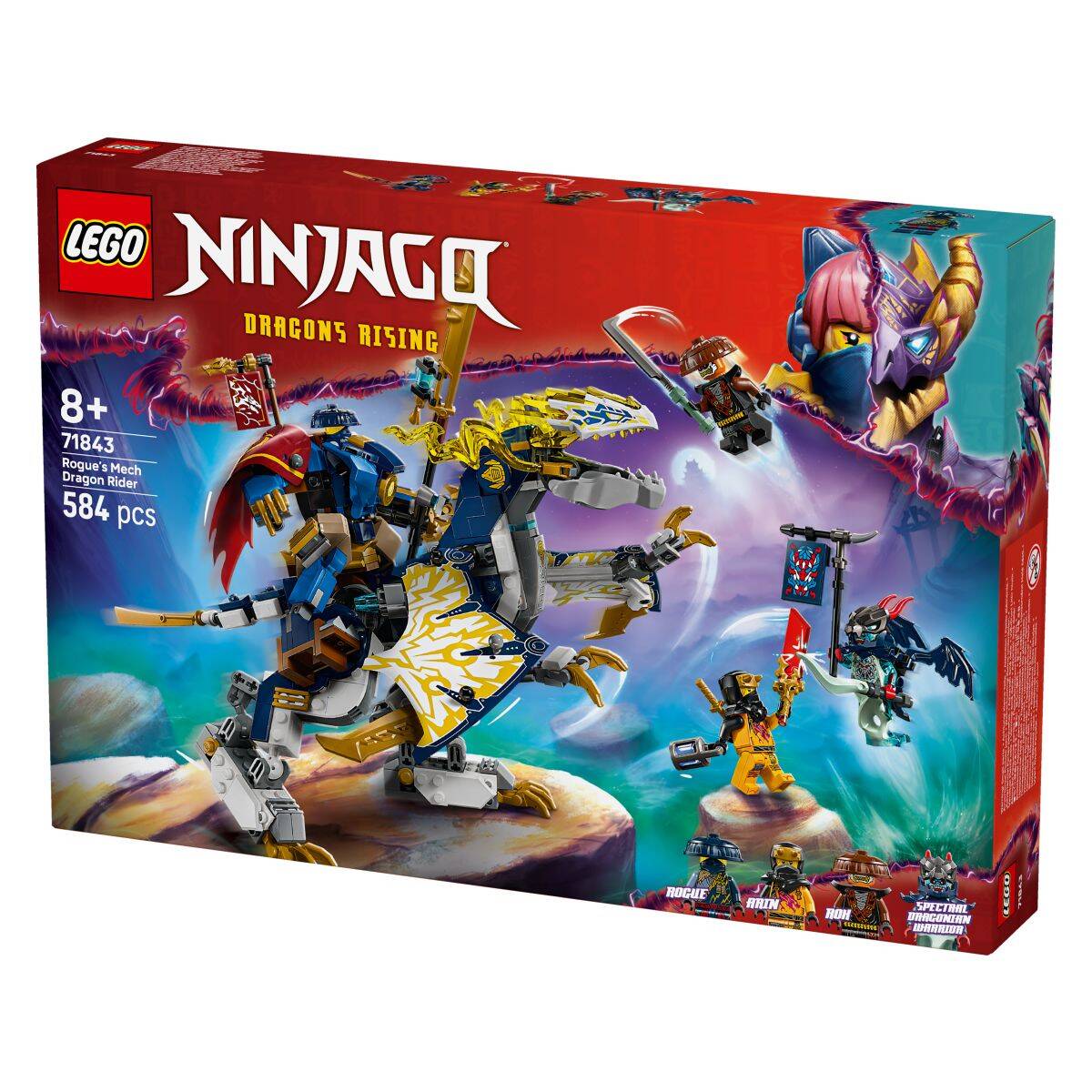 LEGO® NINJAGO® 71843 Rogueov mehanički jahač zmaja