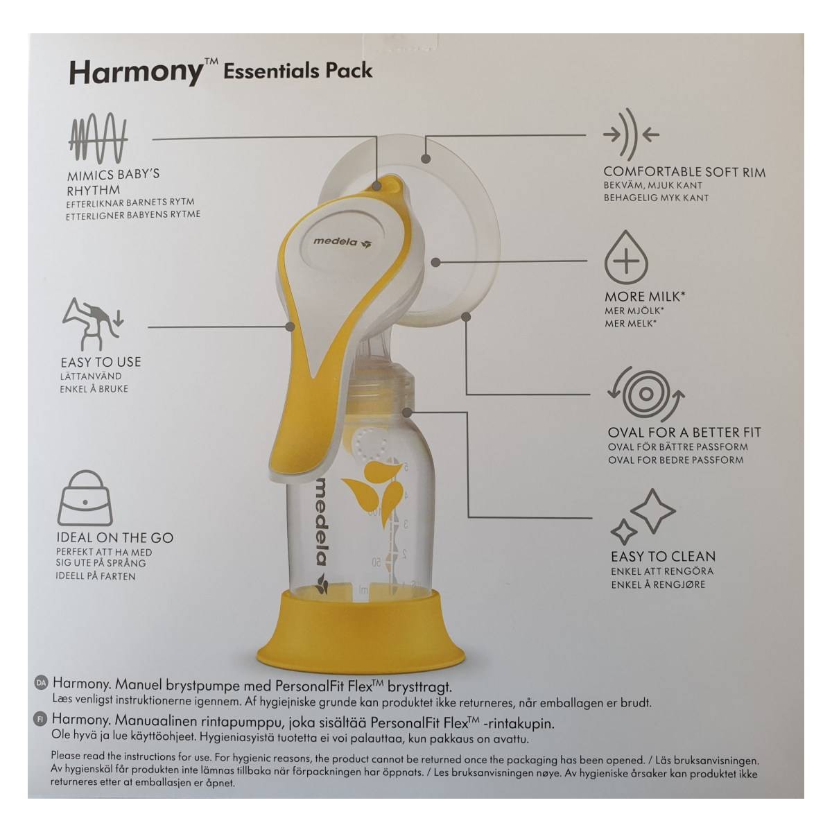 Medela ročna črpalka ročna Harmony s Flex nastavkom