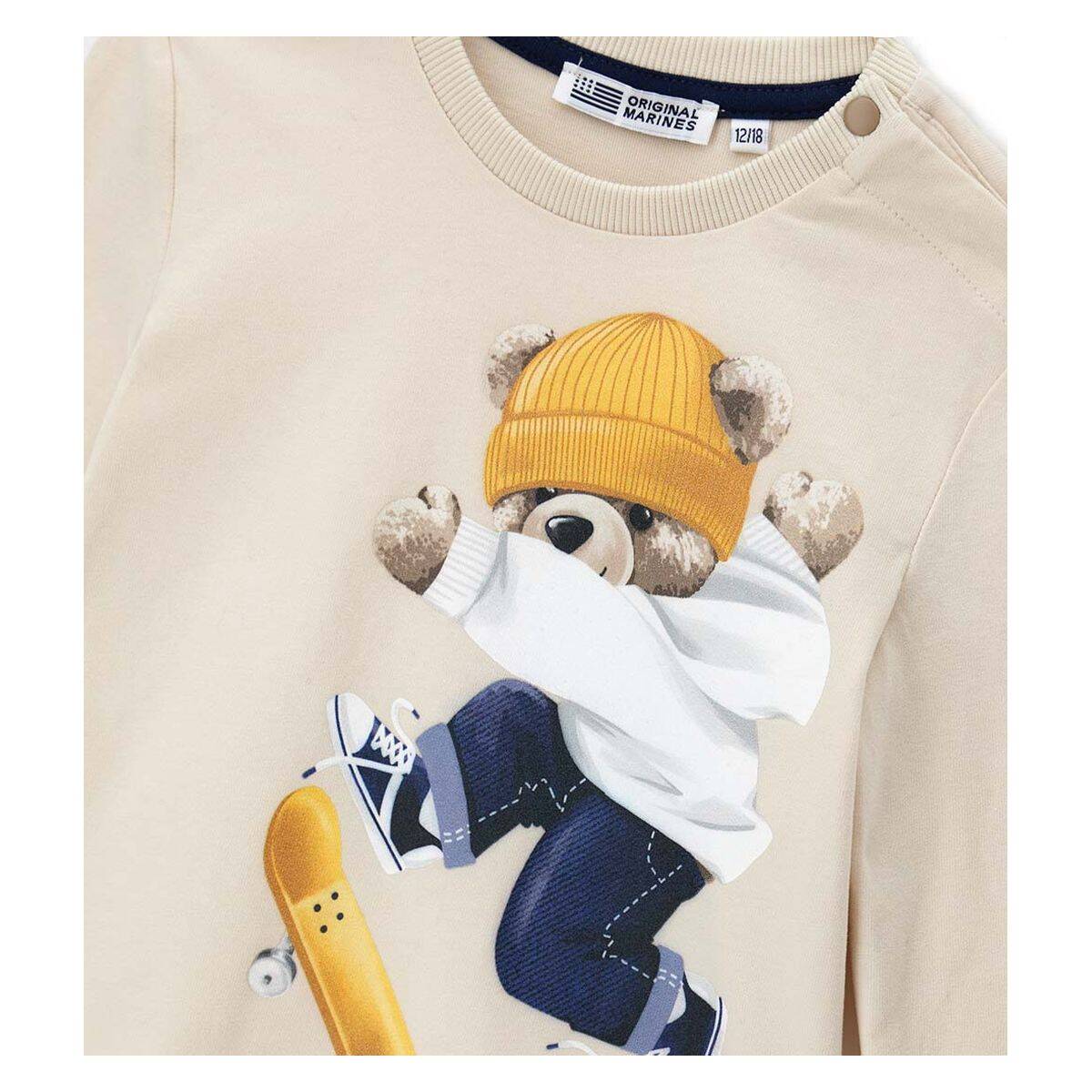 Original Marines majica DR DFA0685NM F Bež 110