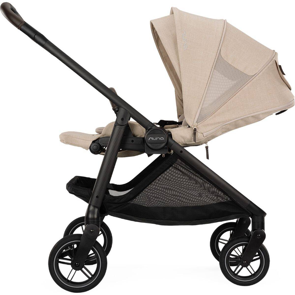 Nuna® Voziček 4v1 Pipa Next in baza Next Swiv biscotti