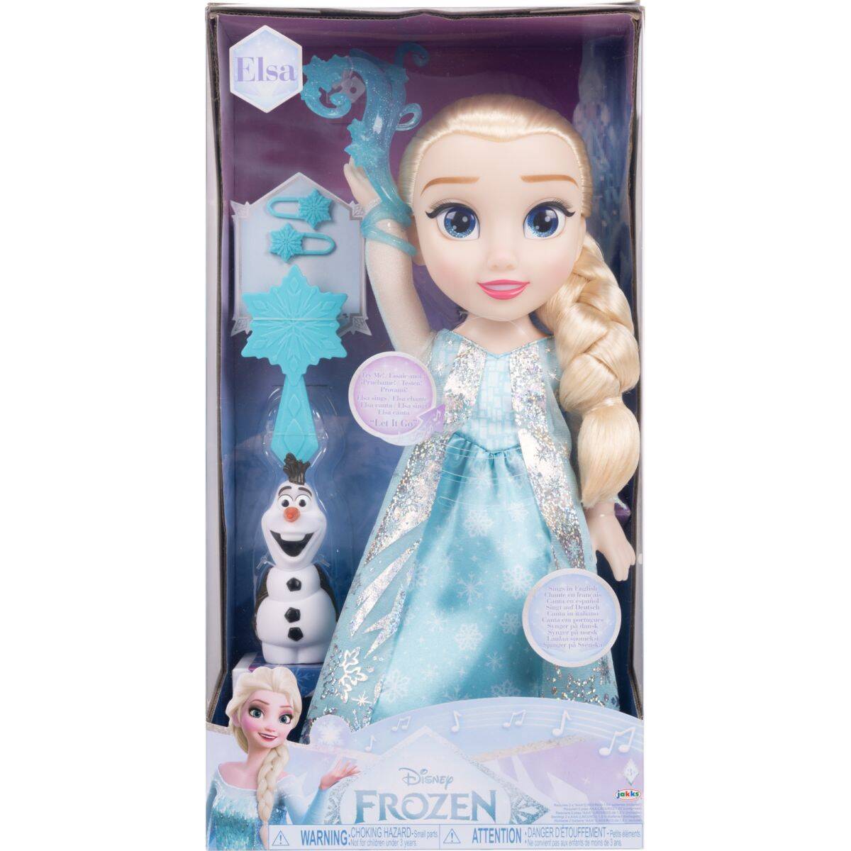 JAKKS PACIFIC lutka pjeva Disney Princess Elsa 38 cm
