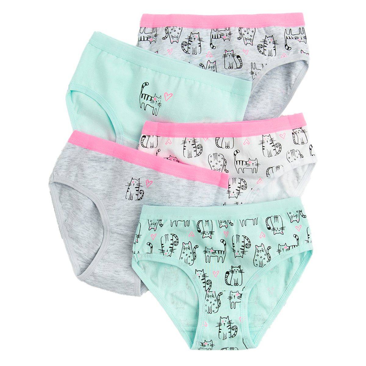 COOL CLUB gaćice slip 5 kom CUG2811741-00 Ž Šareno 122/128