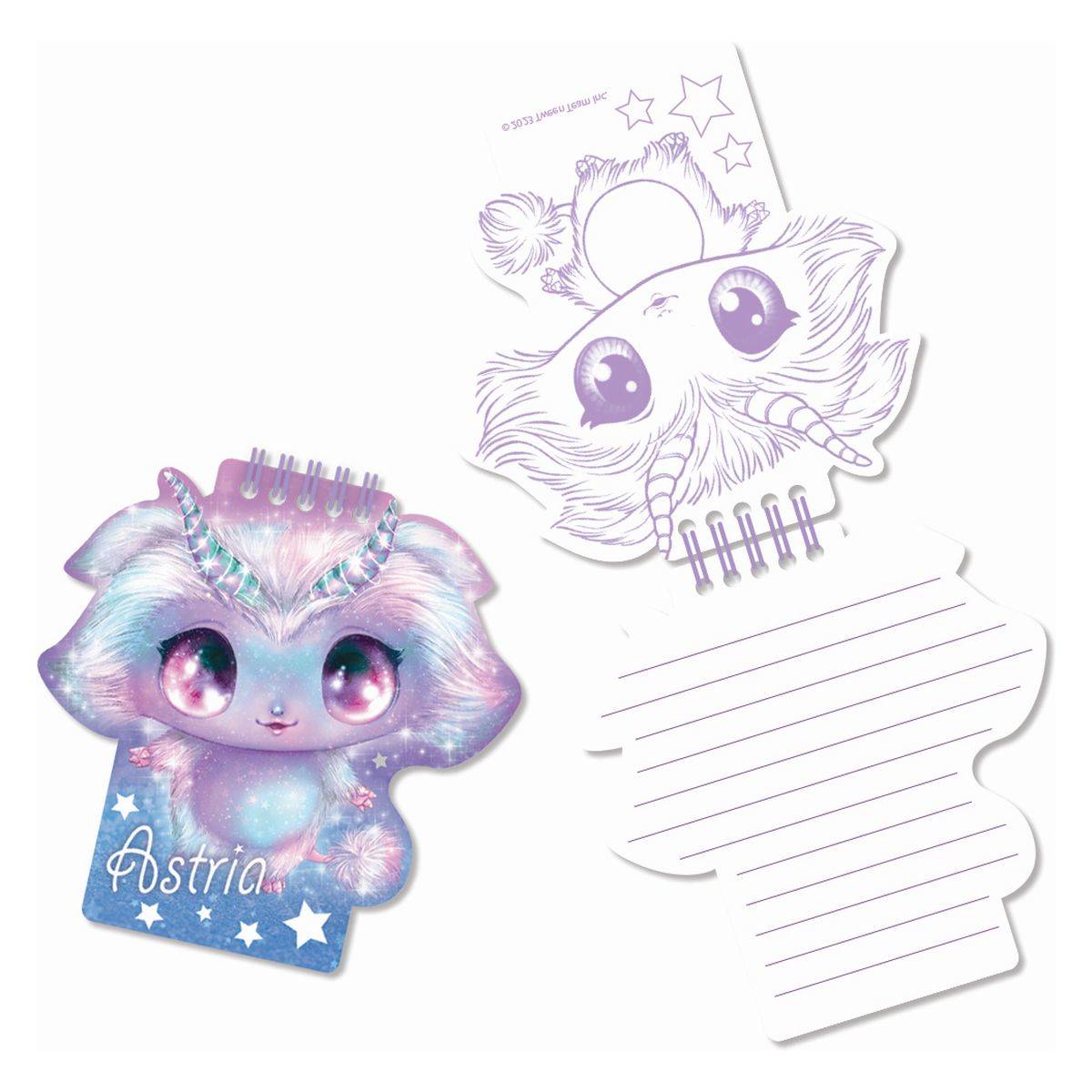 Nebulous Stars Veliki dnevnik pliš - Astria