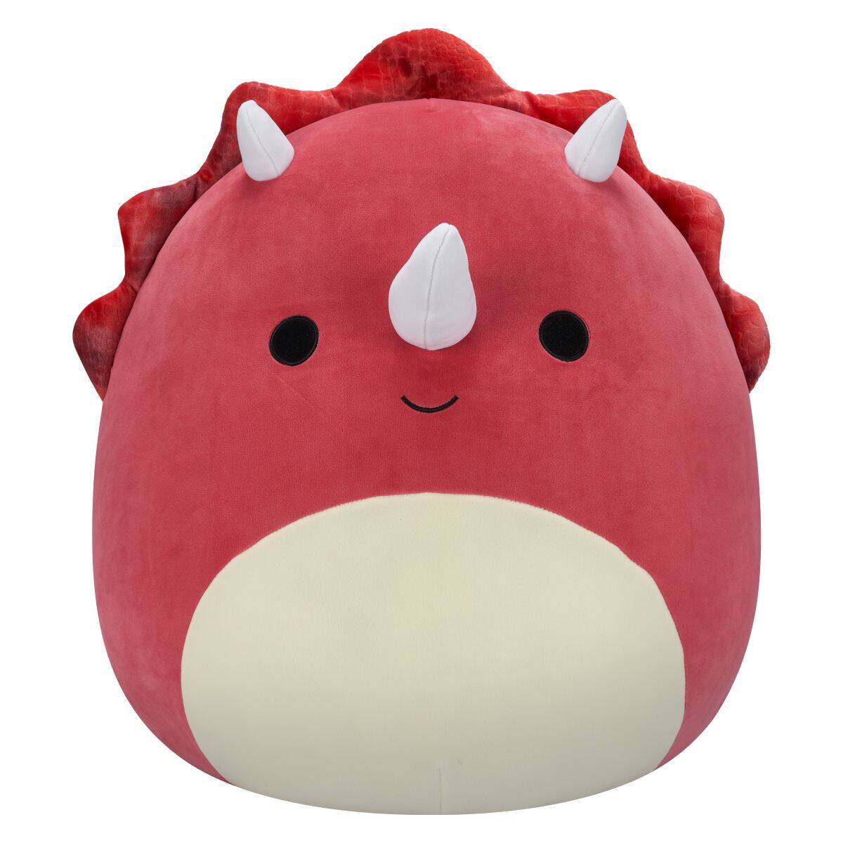 Squishmallows Tristan rdeči triceraptus, 50 cm