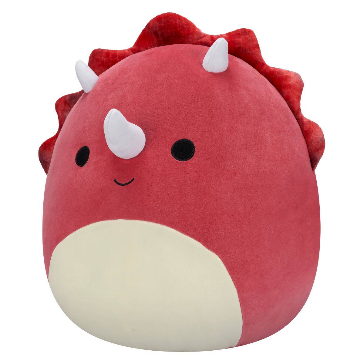 Squishmallows Tristan rdeči triceraptus, 50 cm