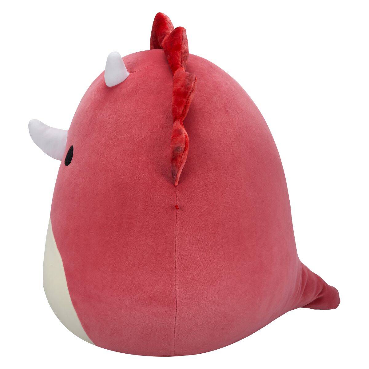Squishmallows Tristan rdeči triceraptus, 50 cm