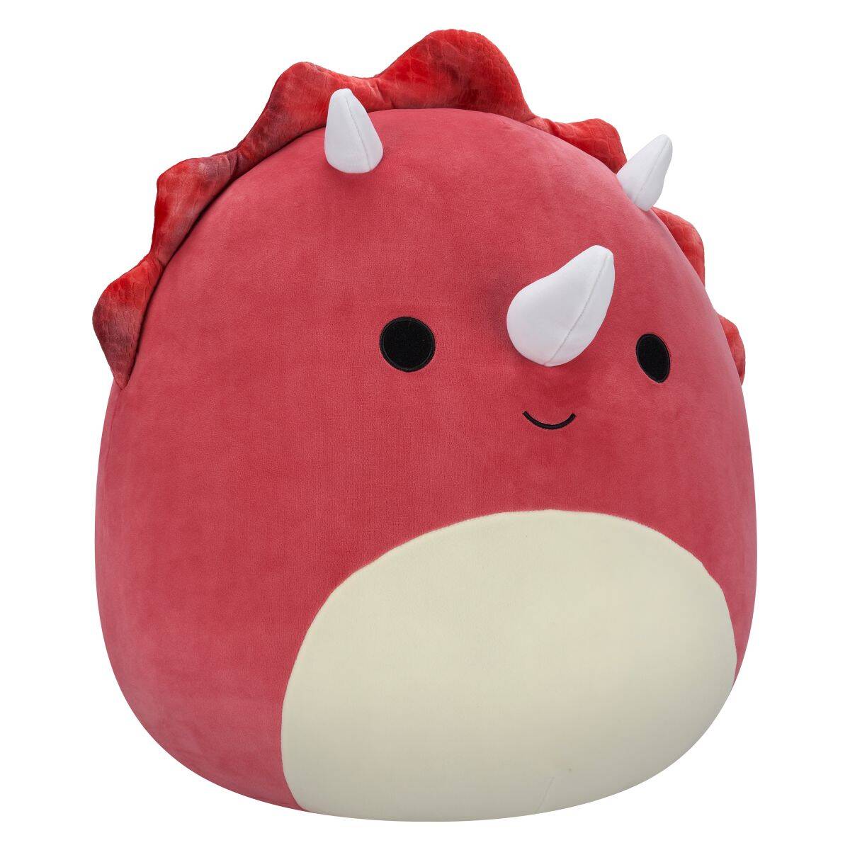Squishmallows Tristan rdeči triceraptus, 50 cm