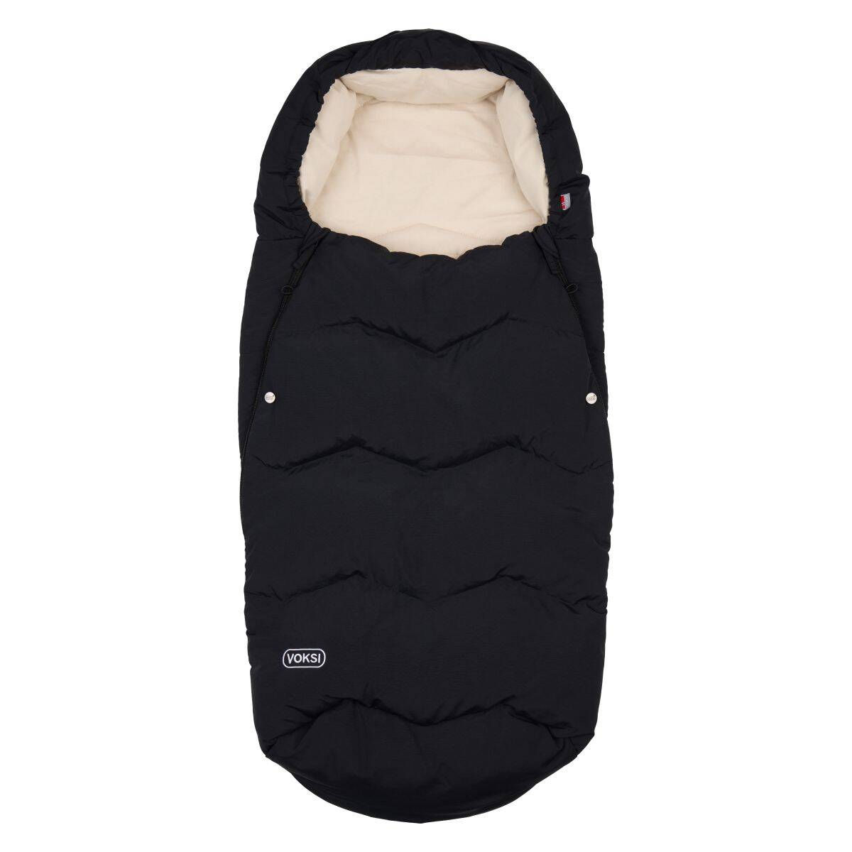 VOKSI Zimska vreća za kolica zimska vreća, Explorer, Black Solid Explorer black solid