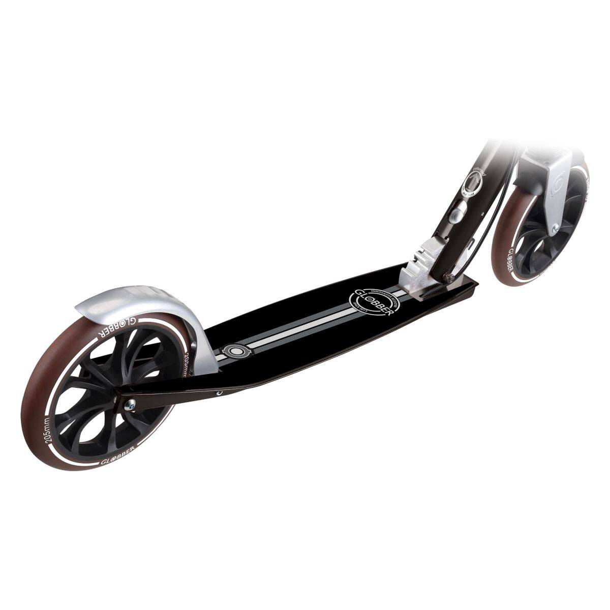 GLOBBER romobil NL 205 Deluxe dvokolesni sklopivi vintage crna