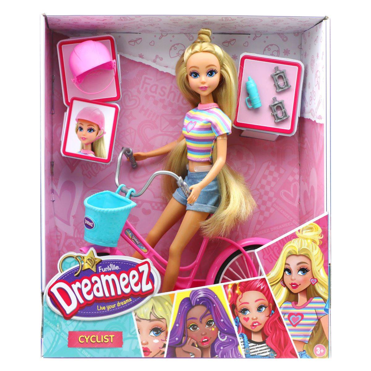 DREAMEEZ Cycling Set s lutkom