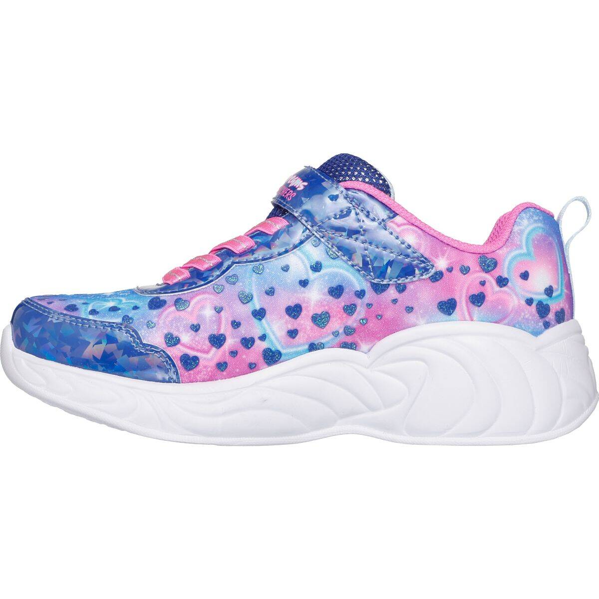 Skechers športni copat 303063L NVMT S LIGHTS-UNICORN DREAMS-HEART D blue 30
