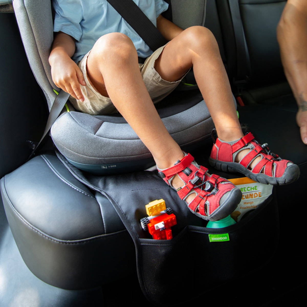 Swandoo Podloga za sedež  avtomobila car seat protector black