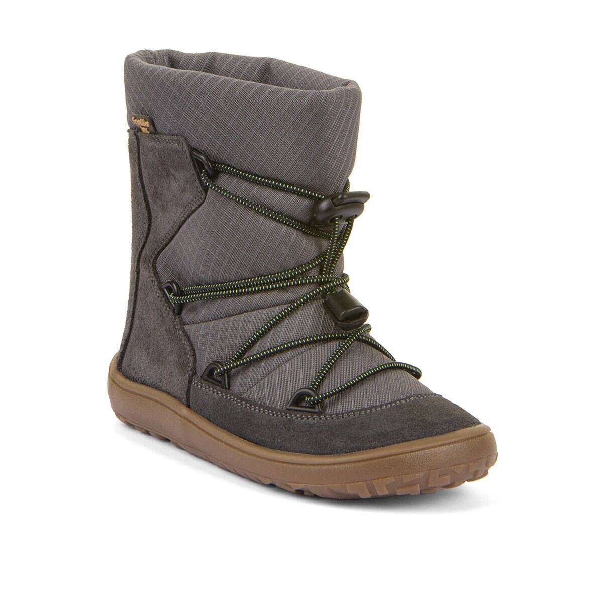 Froddo škornji G3160251 BAREFOOT TEX TRACK WOOL podloženi F grey 32