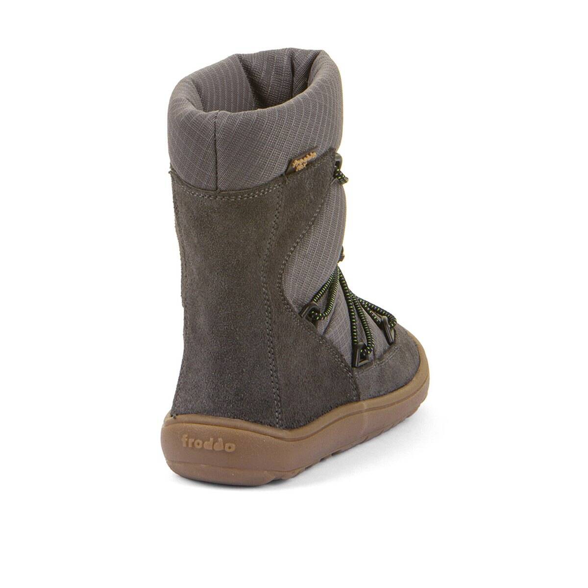 Froddo škornji G3160251 BAREFOOT TEX TRACK WOOL podloženi F grey 32