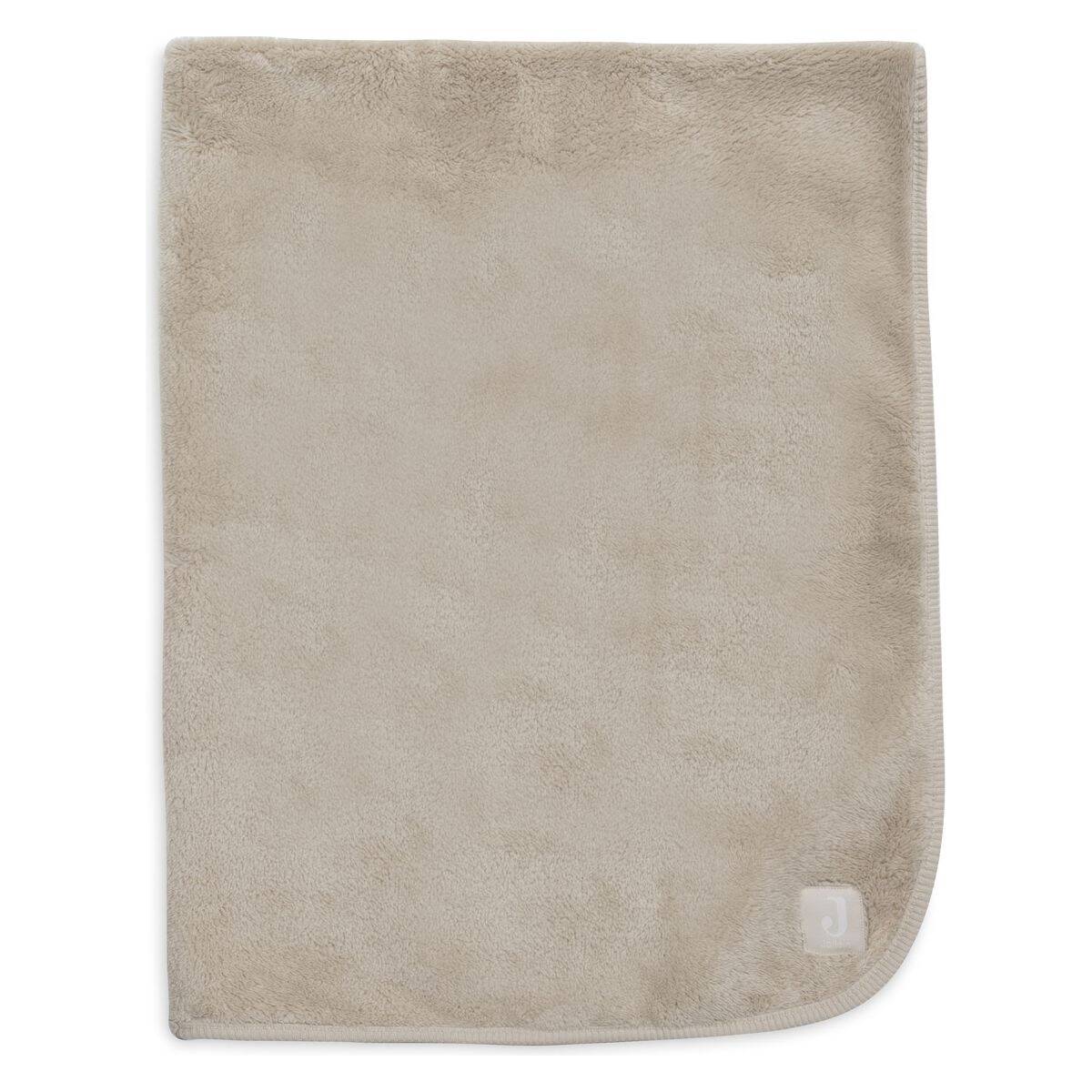 JOLLEIN dekica dekica 75x100 cm Basic Jersey/ Sherpa warm sand sherpa warm sand
