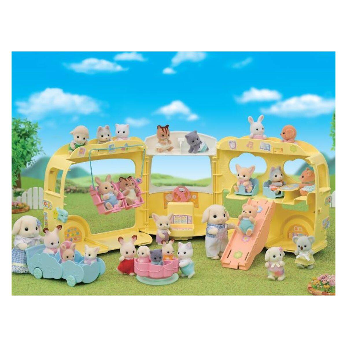 Sylvanian Families Zabavni avtobus vrtec